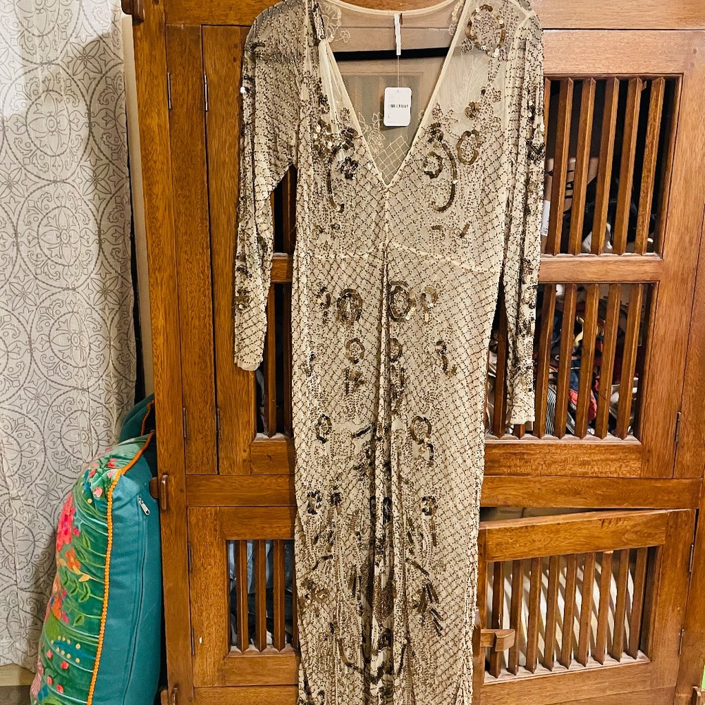 Free People Beaded Slip